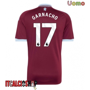 Aston Villa Alejandro Garnacho #17 Prima Maglia 2026-27 Manica Corta